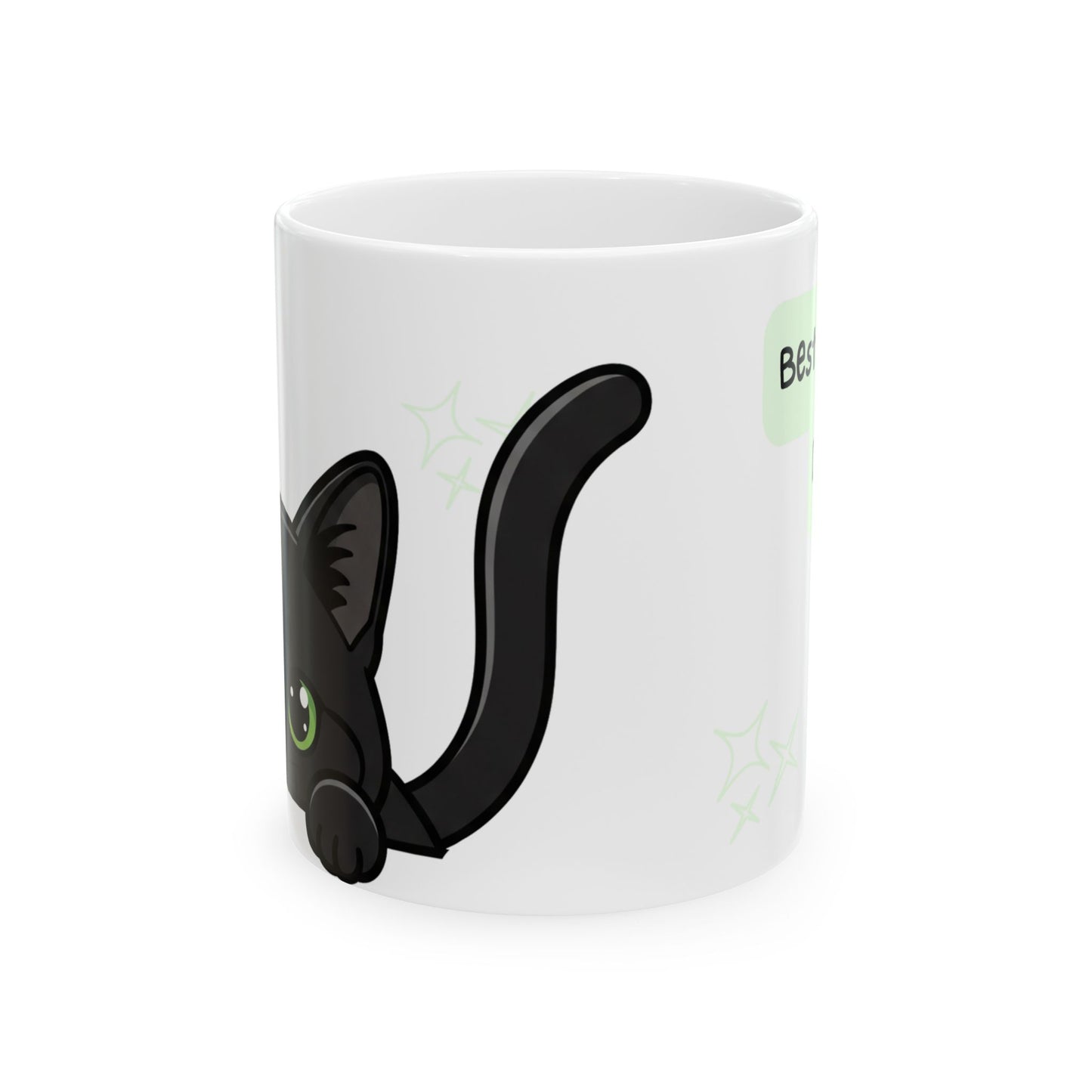 Cat Peek-a-Boo Mug | Best Cat Daddy Gift