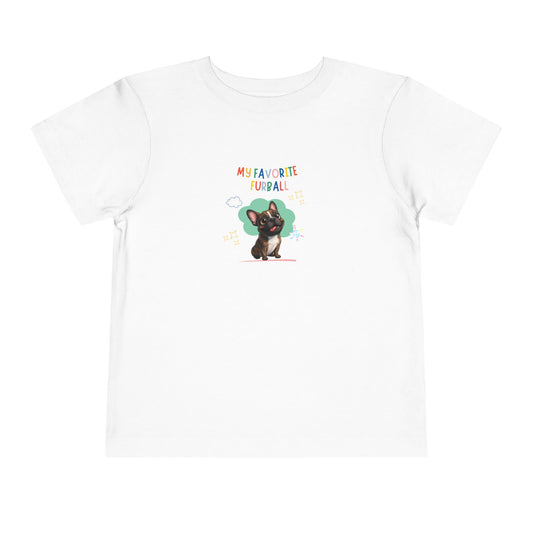 Frenchie Favorite Furball Toddler Tee