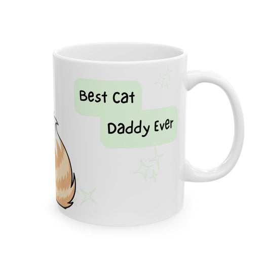 Cat Peek-a-Boo Mug | Best Cat Daddy Gift