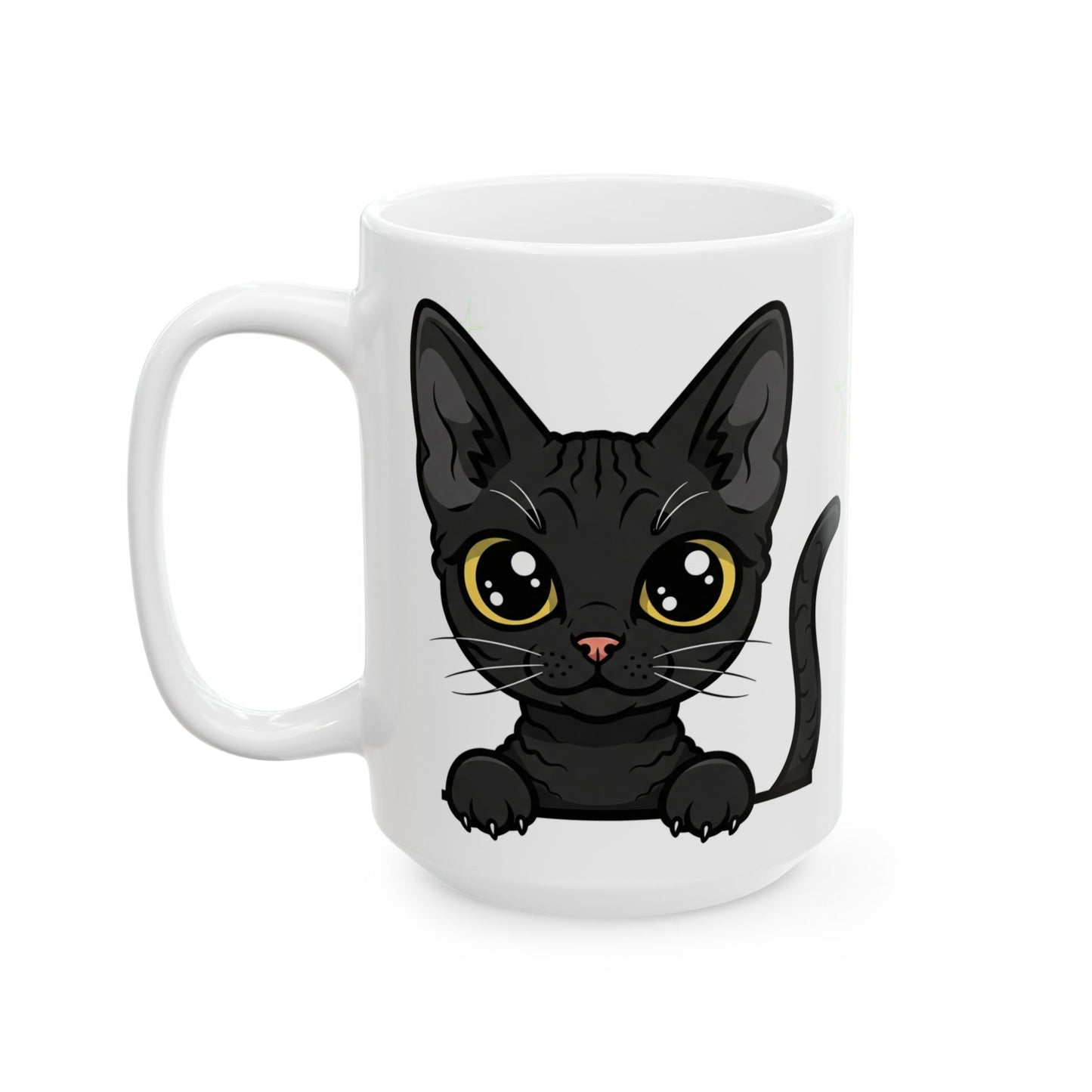 Devon Rex Peek-a-Boo Mug | Best Devon Rex Mama Gift