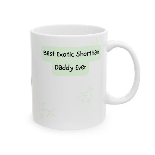 Exotic Shorthair Peek-a-Boo Mug | Best Exotic Shorthair Daddy
