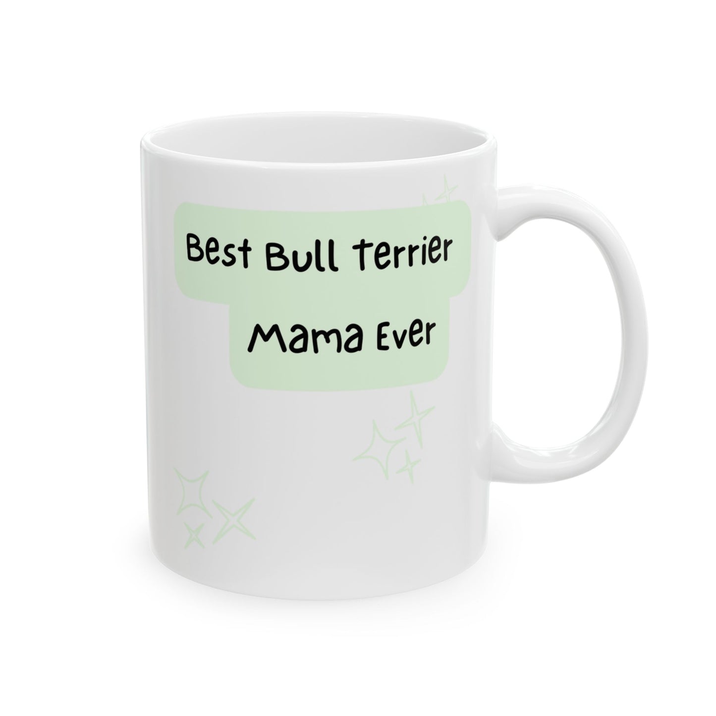Bull Terrier Peek-a-Boo Mug | Best Bull Terrier Mama Gift