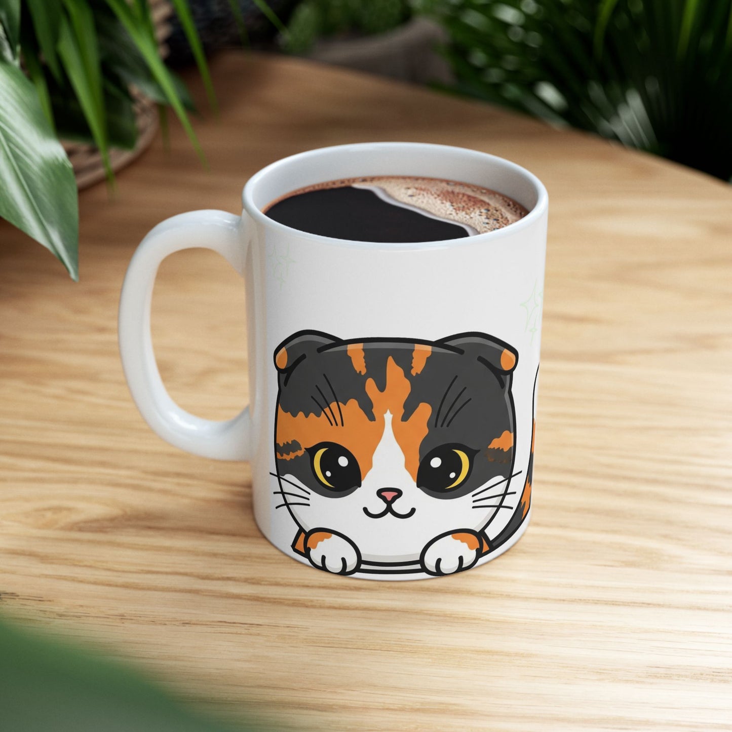 Scottish Fold Peek-a-Boo Mug | Best Scottish Fold Daddy