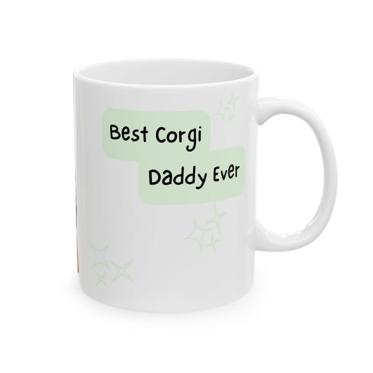 Corgi Peek-a-Boo Mug | Best Corgi Daddy Gift