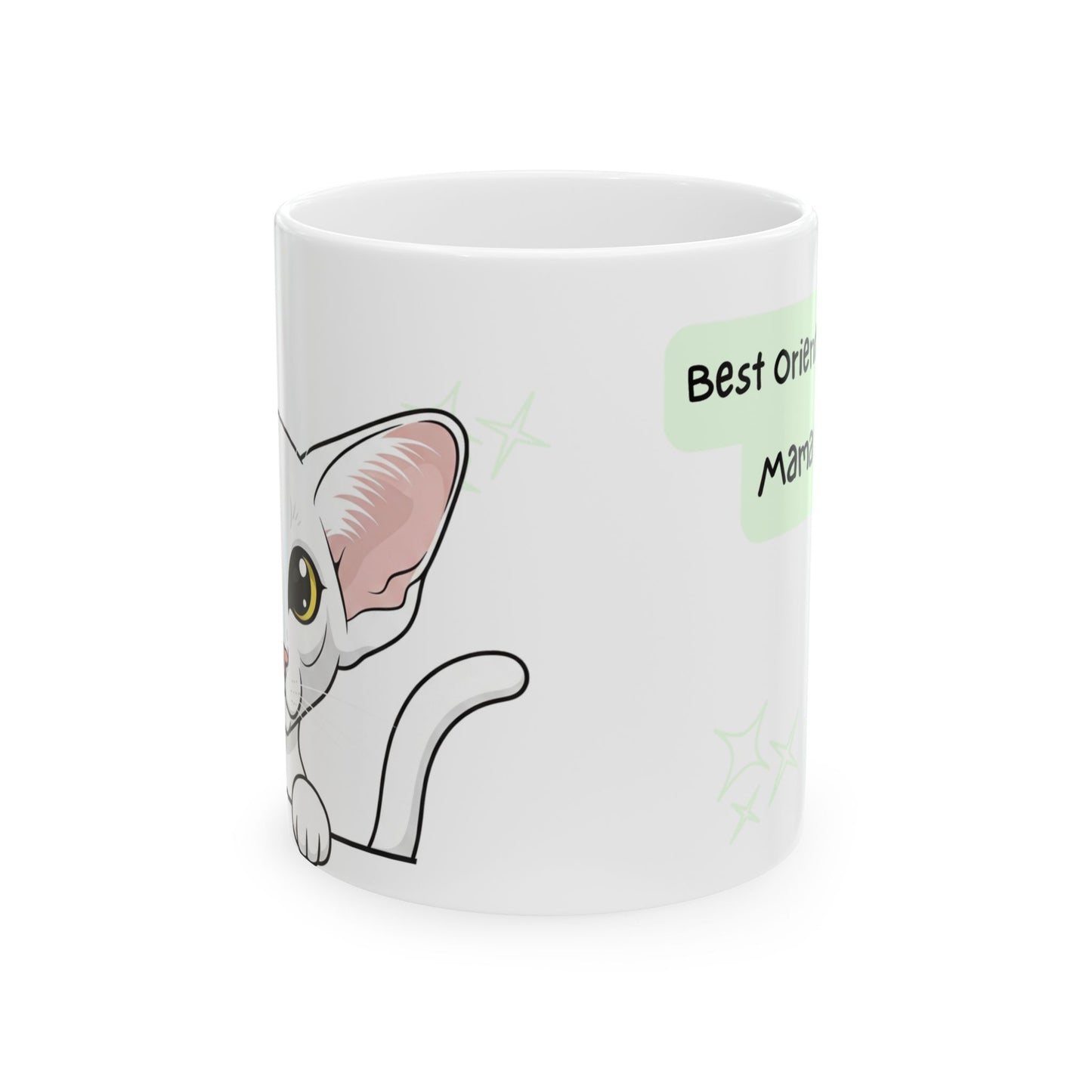 Oriental Shorthair Peek-a-Boo Mug | Best Oriental Shorthair Mama Gift