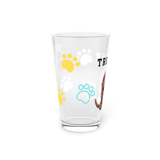 Pitbull Tiny Trouble Pint Glass