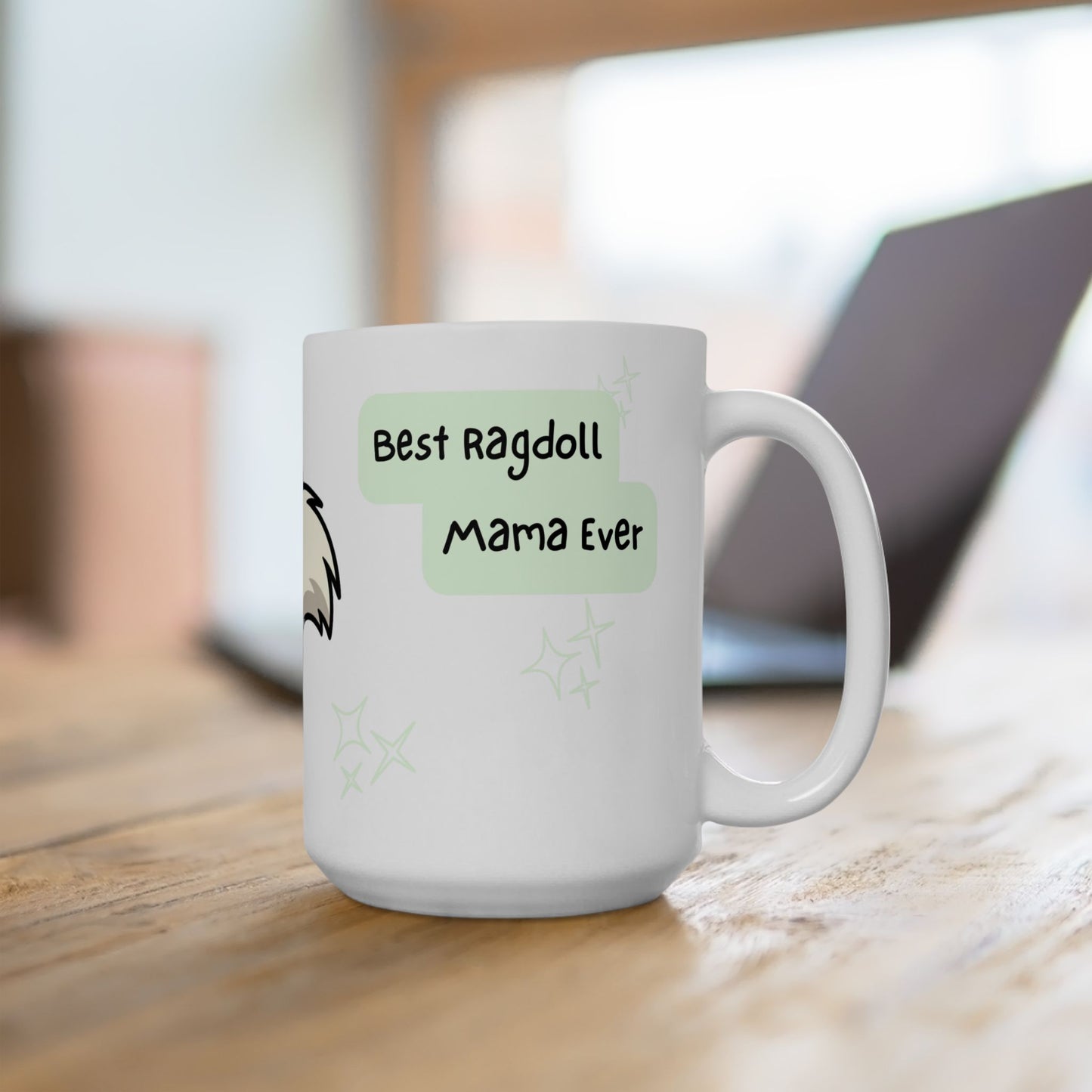 Ragdoll Peek-a-Boo Mug | Best Ragdoll Mama Gift