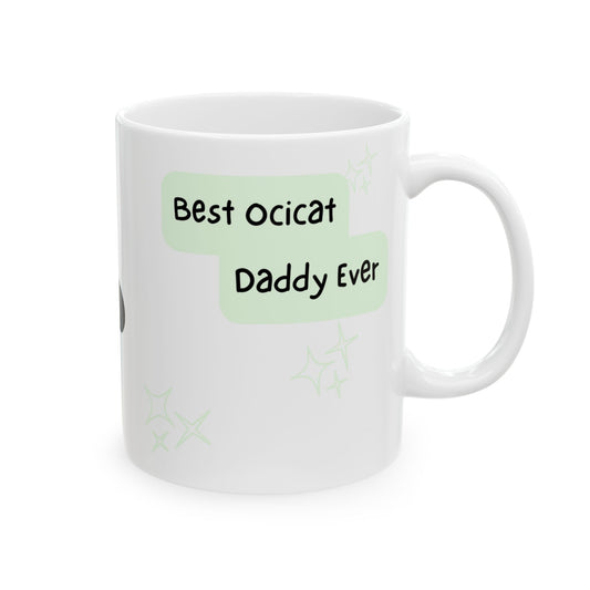 Ocicat Peek-a-Boo Mug | Best Ocicat Daddy Gift