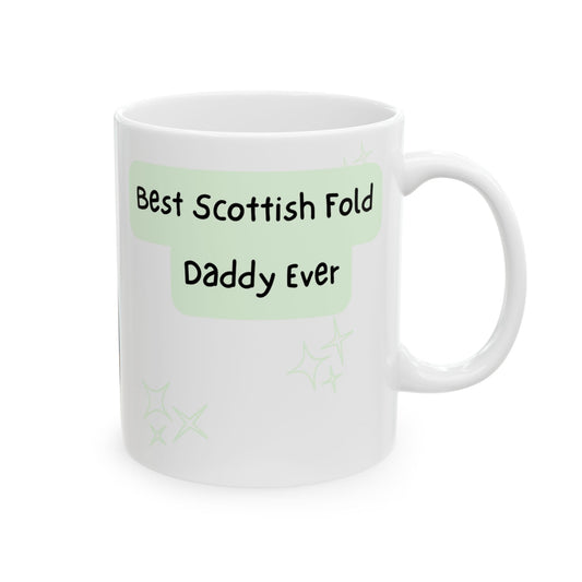 Scottish Fold Peek-a-Boo Mug | Best Scottish Fold Daddy