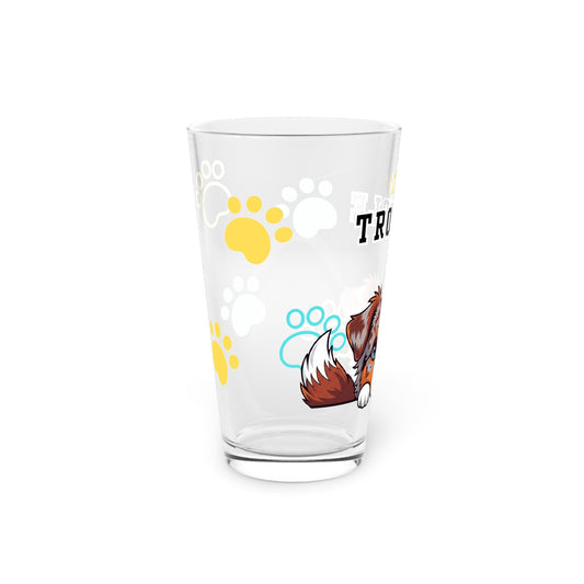 Aussie Tiny Trouble Pint Glass