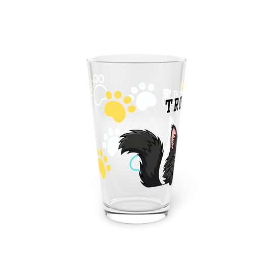 Norwegian Forest Tiny Trouble Pint Glass