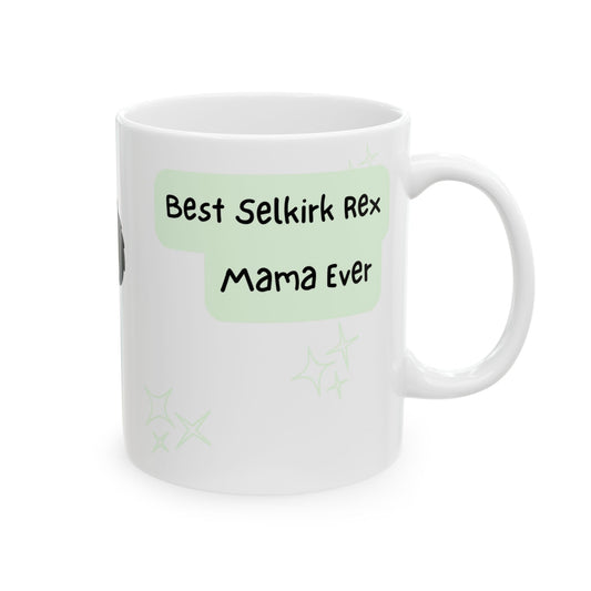 Selkirk Rex Peek-a-Boo Mug | Best Selkirk Rex Mama Gift