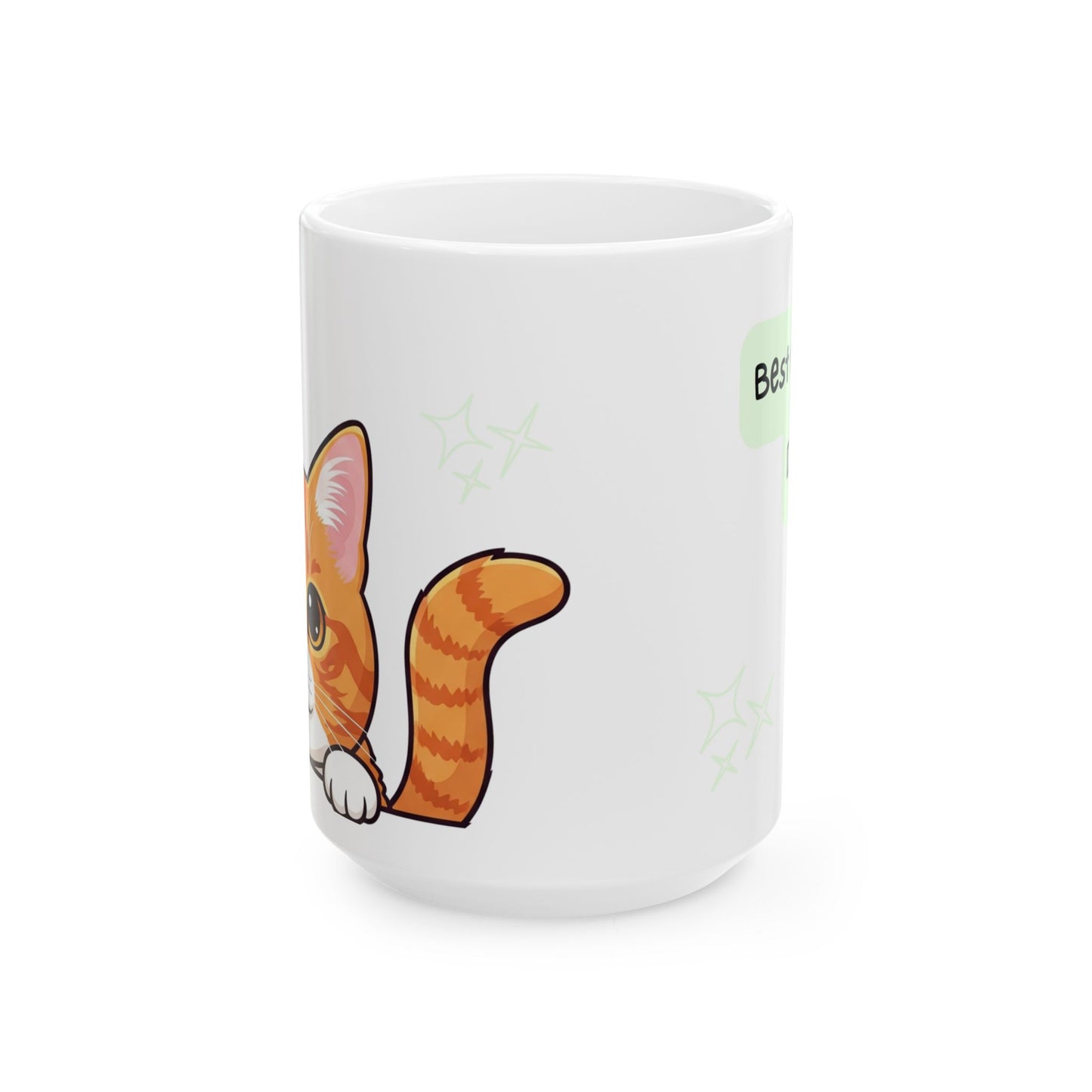 Cat Peek-a-Boo Mug | Best Cat Daddy Gift