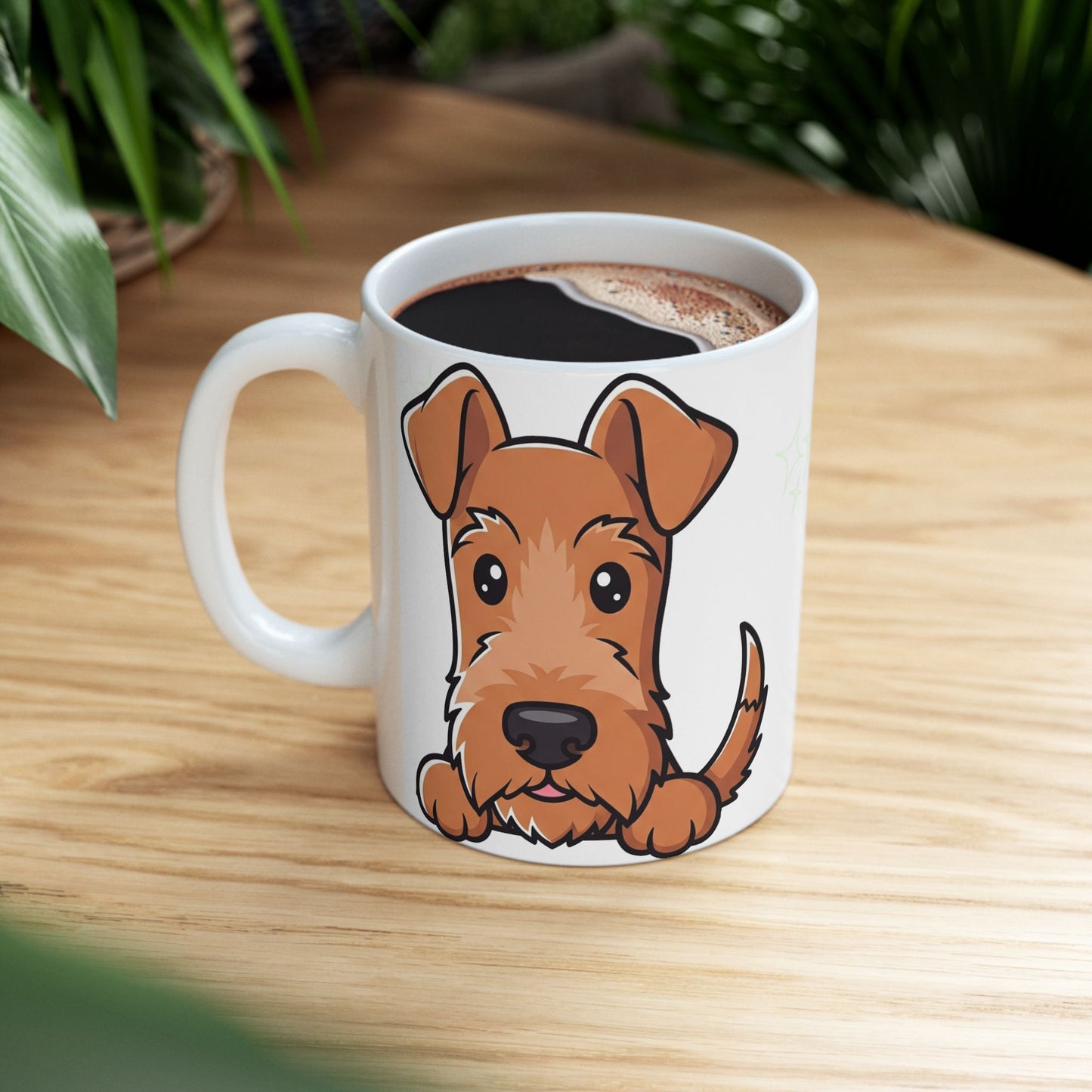 Irish Terrier Peek-a-Boo Mug | Best Irish Terrier Mama Gift