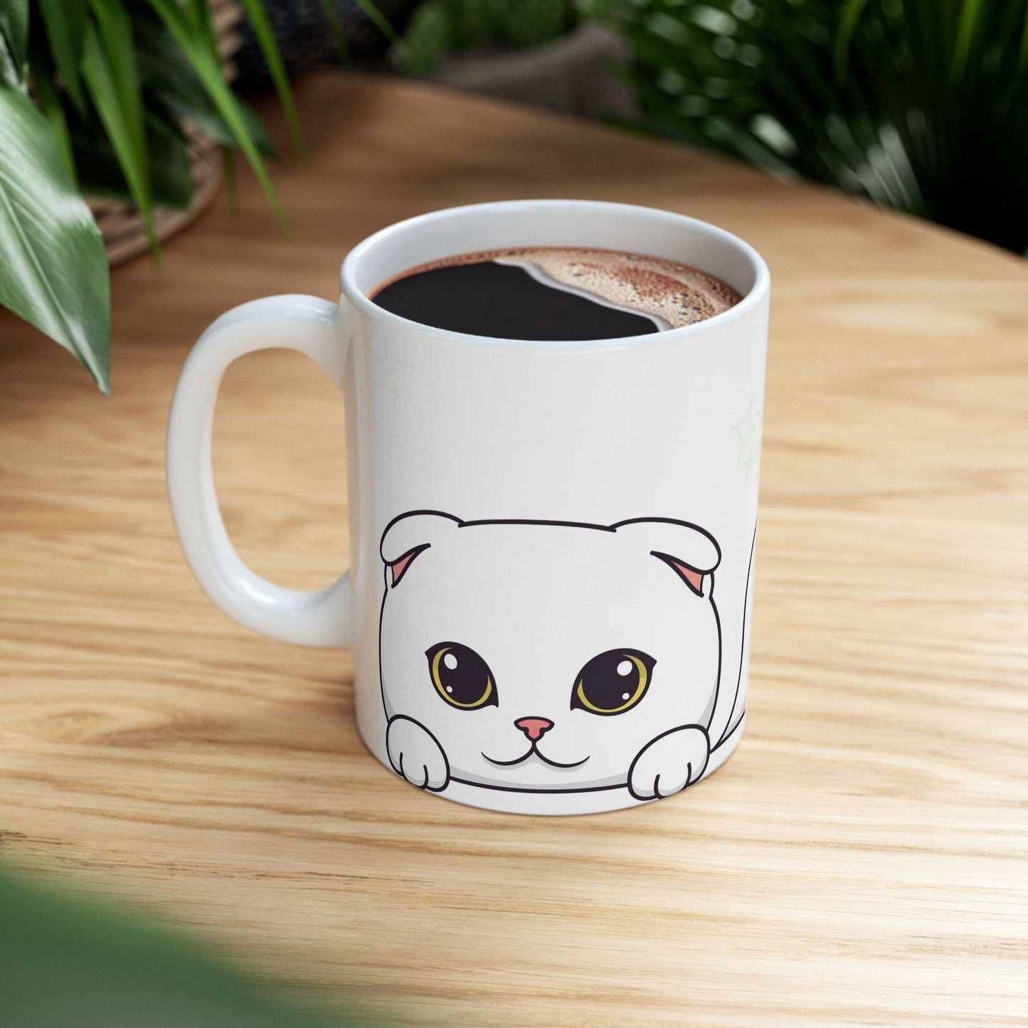 Scottish Fold Peek-a-Boo Mug | Best Scottish Fold Daddy