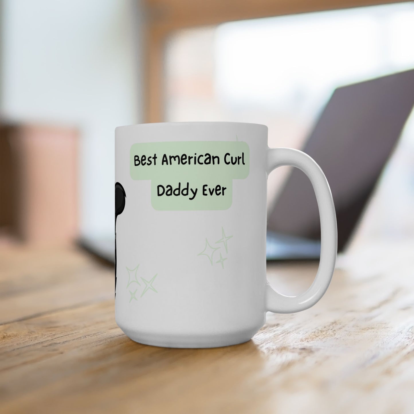 American Curl Peek-a-Boo Mug | Best American Curl Daddy