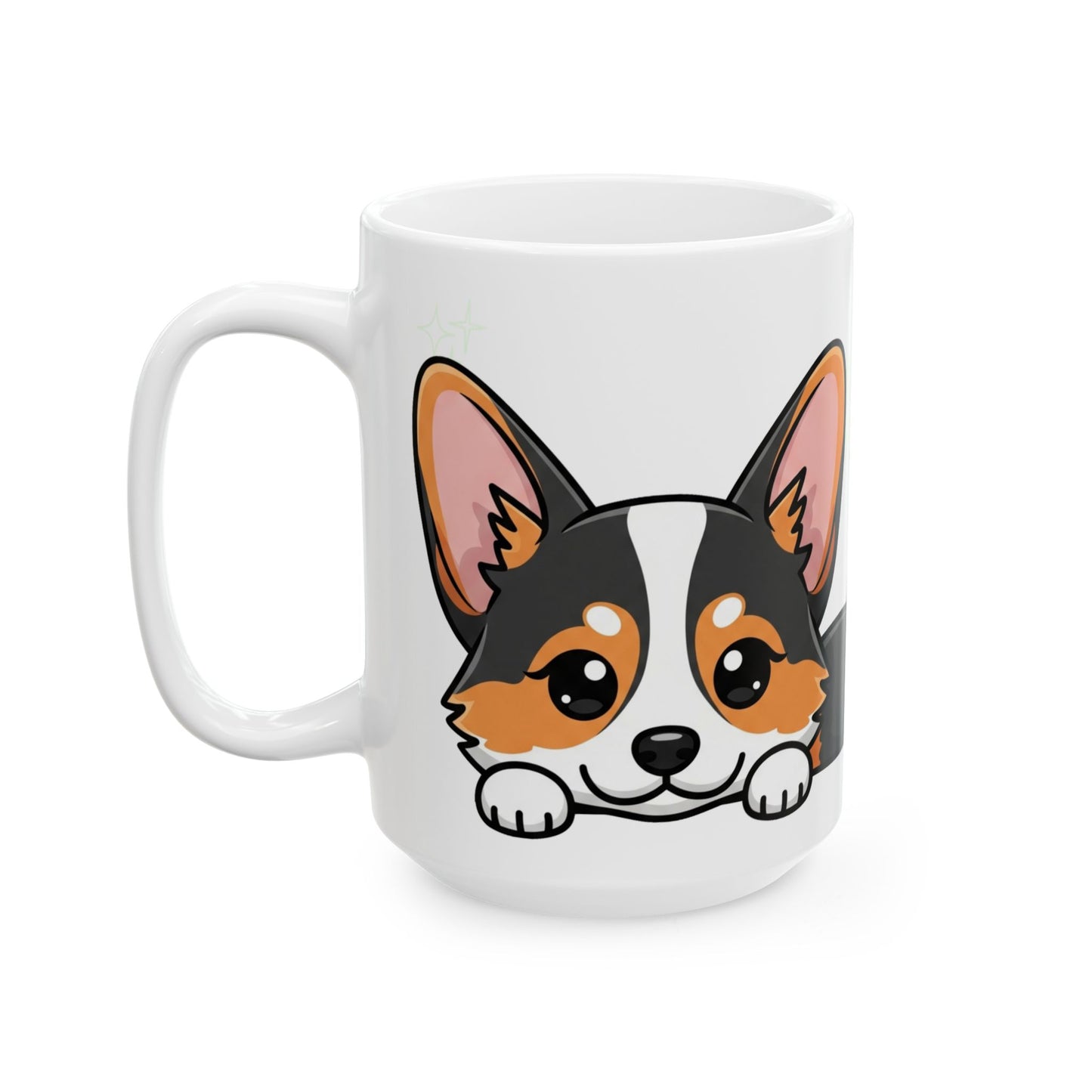 Corgi Peek-a-Boo Mug | Best Corgi Mama Gift