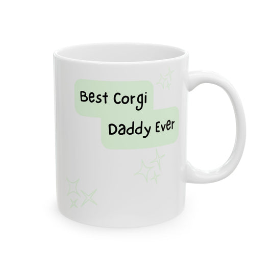 Corgi Peek-a-Boo Mug | Best Corgi Daddy Gift