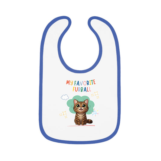 LaPerm Favorite Furball Baby Bib