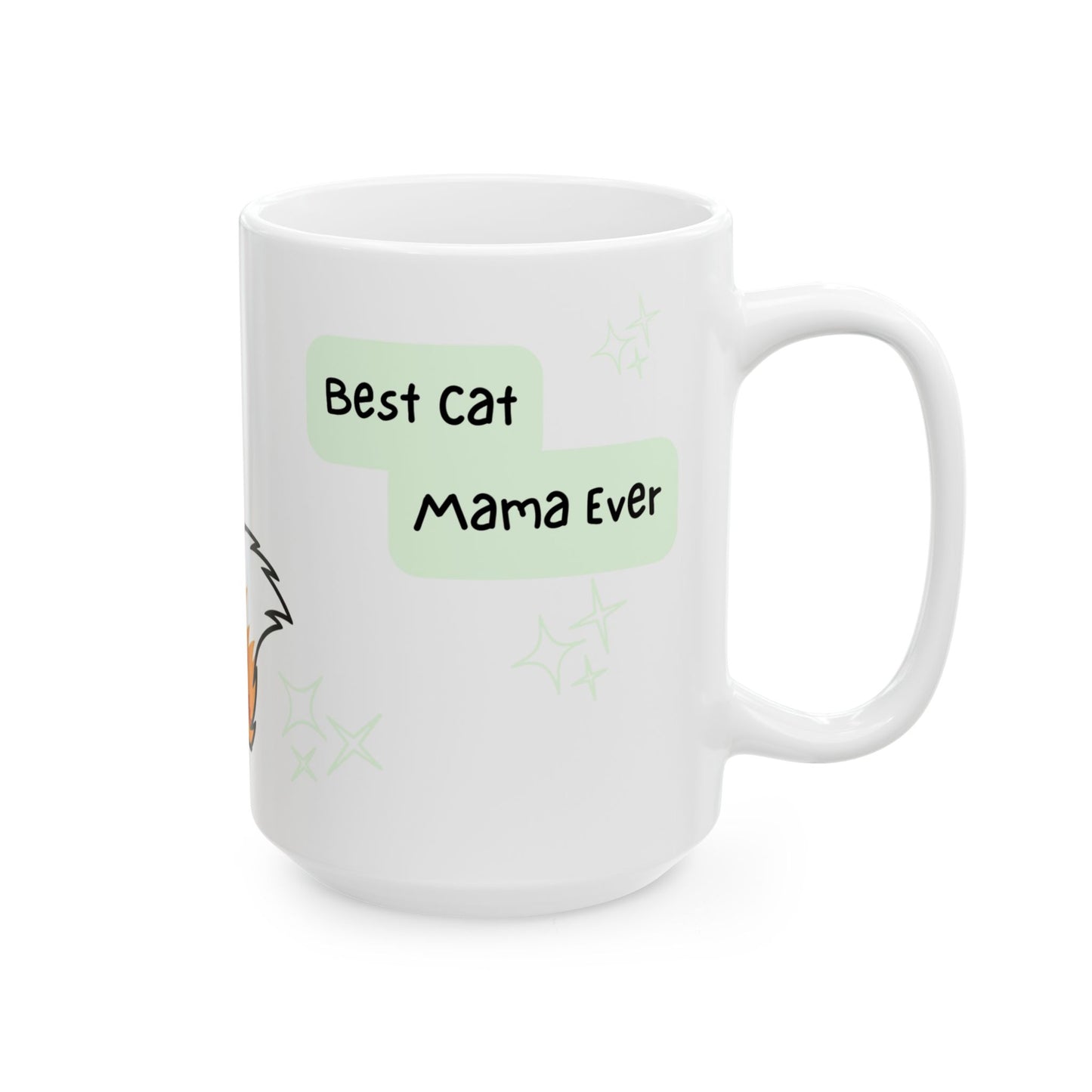 Cat Peek-a-Boo Mug | Best Cat Mama Gift