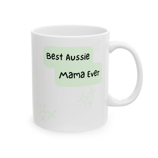 Australian Shepherd Peek-a-Boo Mug | Best Aussie Mama Gift