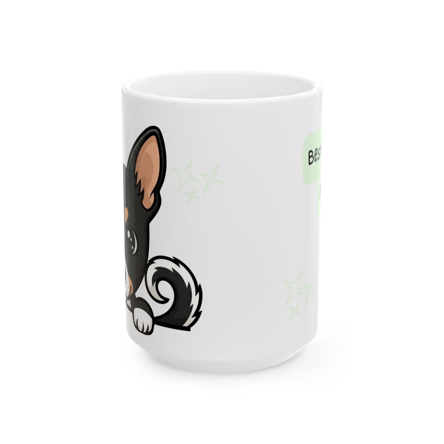 Basenji Peek-a-Boo Mug | Best Basenji Mama Gift