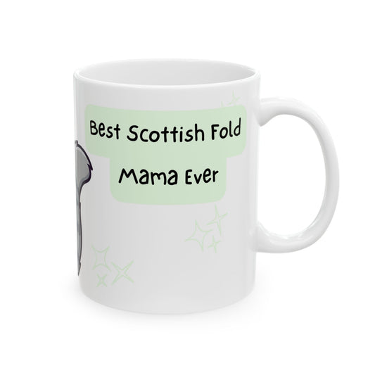 Scottish Fold Peek-a-Boo Mug | Best Scottish Fold Mama