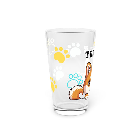 Shiba Tiny Trouble Pint Glass