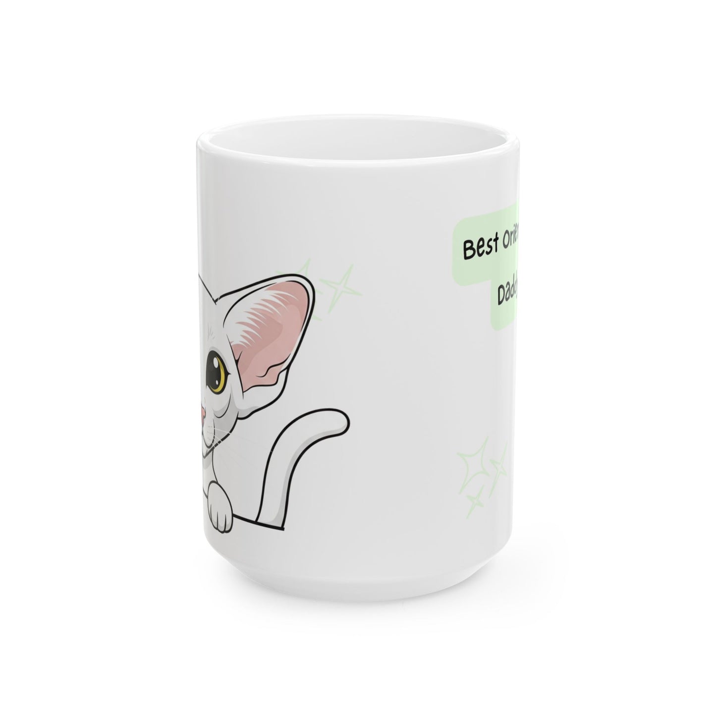 Oriental Shorthair Peek-a-Boo Mug | Best Oriental Shorthair Daddy Gift