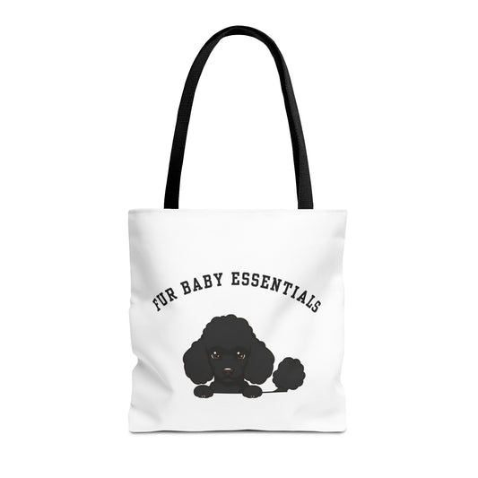 Poodle FurBaby Tote Bag