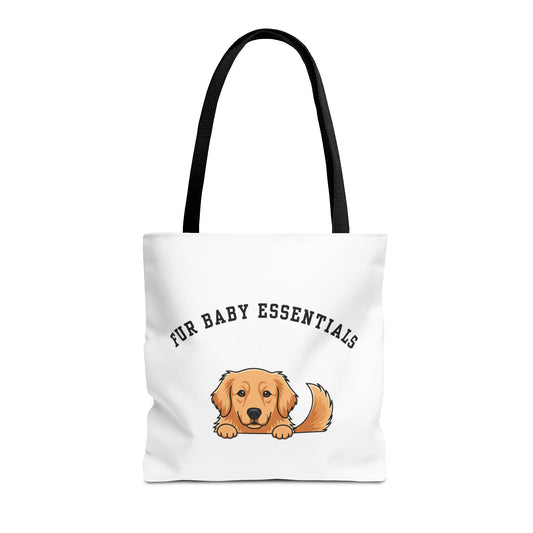 Golden Retriever FurBaby Tote Bag