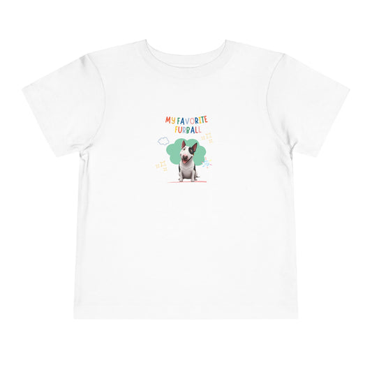 Bull Terrier Favorite Furball Toddler Tee