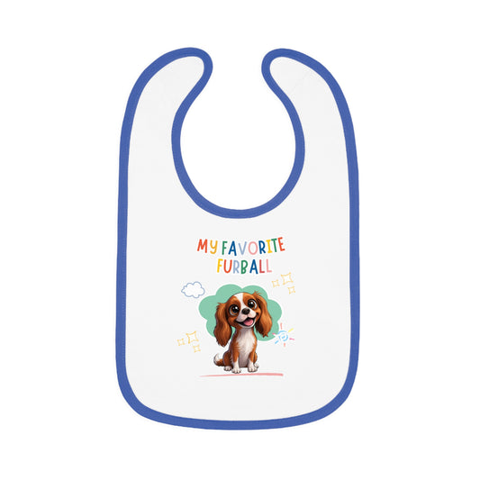 Cavalier Favorite Furball Baby Bib