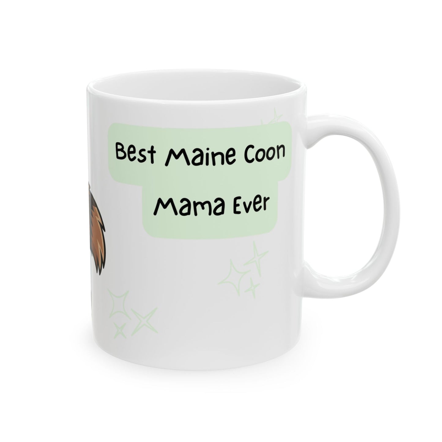 Maine Coon Peek-a-Boo Mug | Best Maine Coon Mama Gift