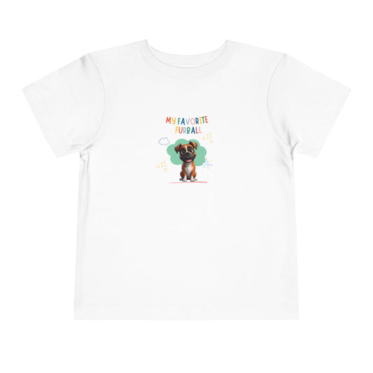 Boxer Favorite Furball Toddler Tee