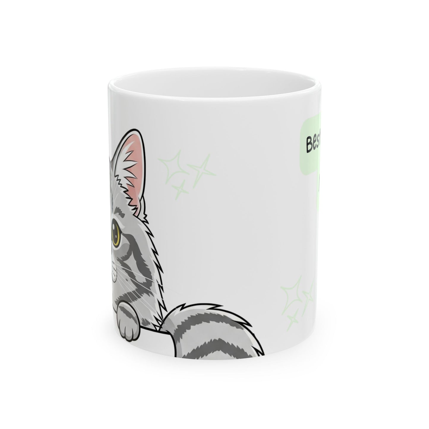 Cat Peek-a-Boo Mug | Best Cat Mama Gift