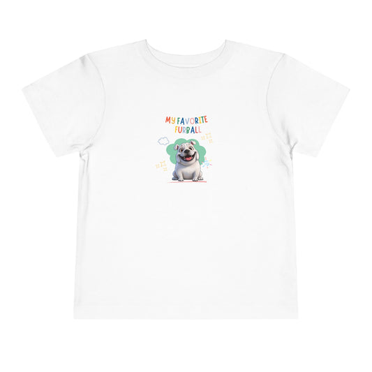 Bulldog Favorite Furball Toddler Tee