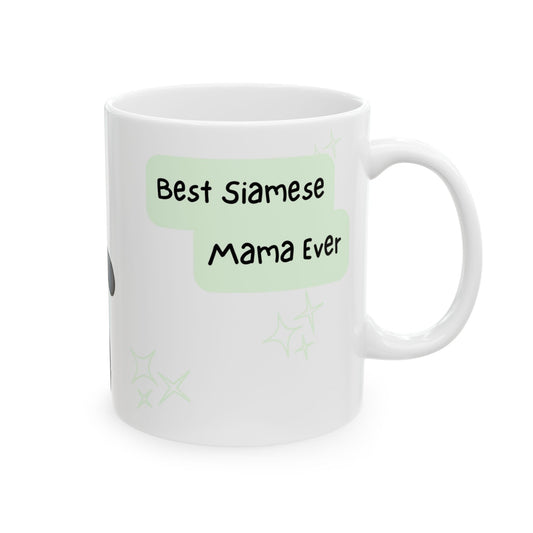 Siamese Peek-a-Boo Mug | Best Siamese Mama Gift
