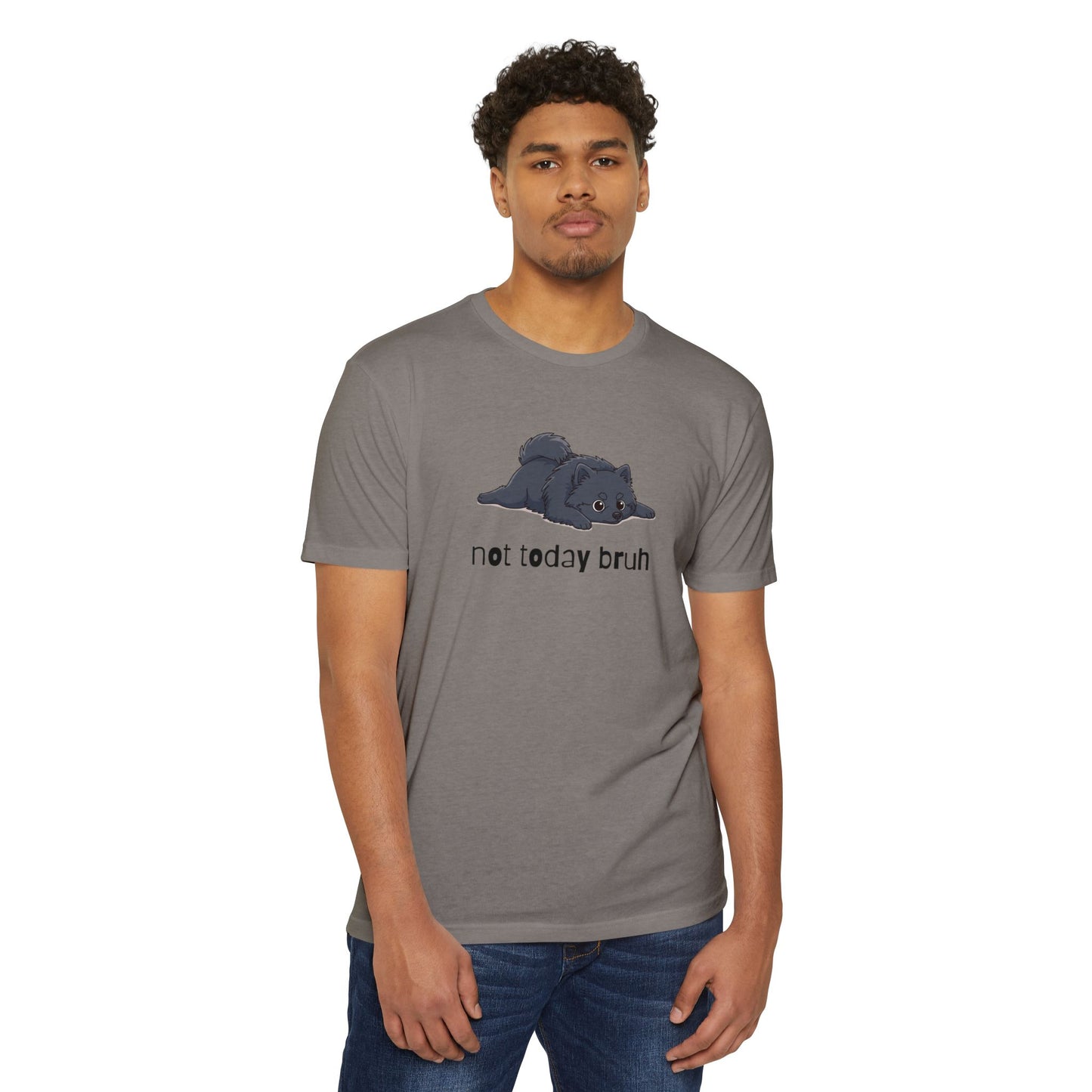 Pomeranian "Not Today" Relaxed Tee | Gift for Pet Lovers