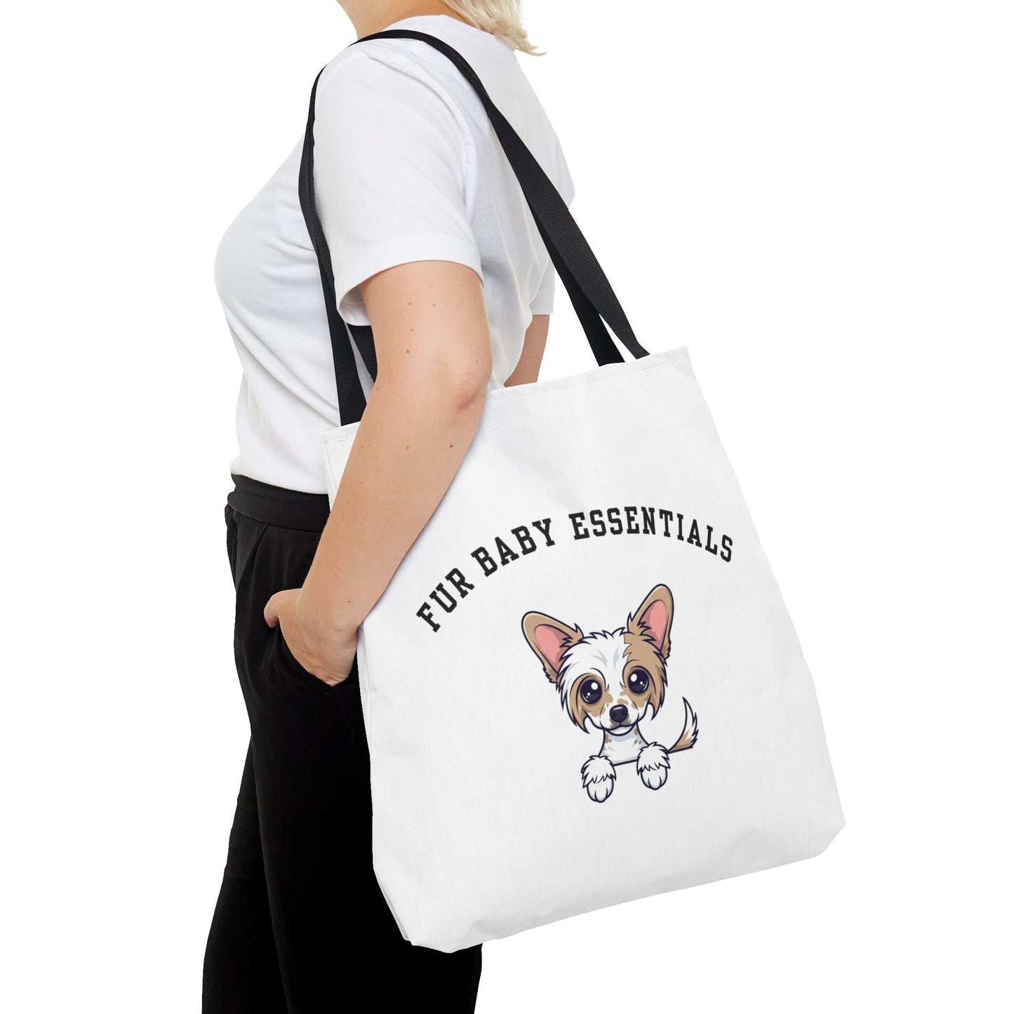 Chinese Crested FurBaby Tote Bag