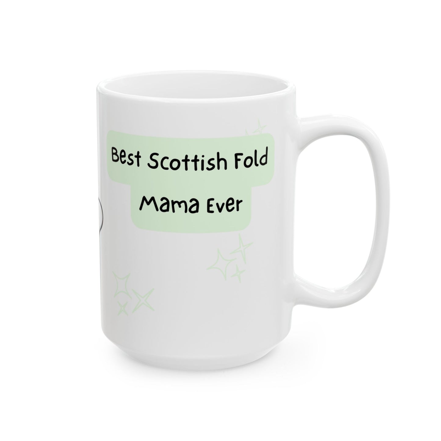 Scottish Fold Peek-a-Boo Mug | Best Scottish Fold Mama