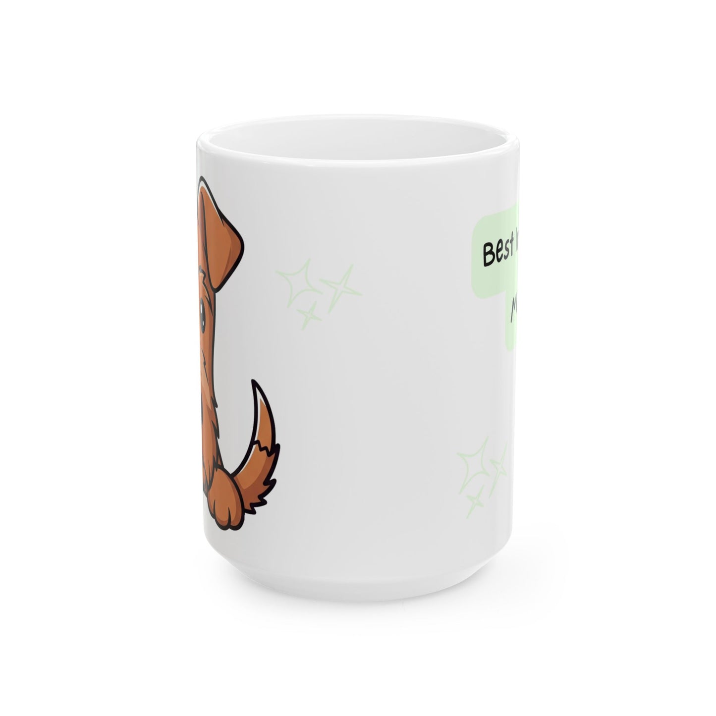 Irish Terrier Peek-a-Boo Mug | Best Irish Terrier Mama Gift