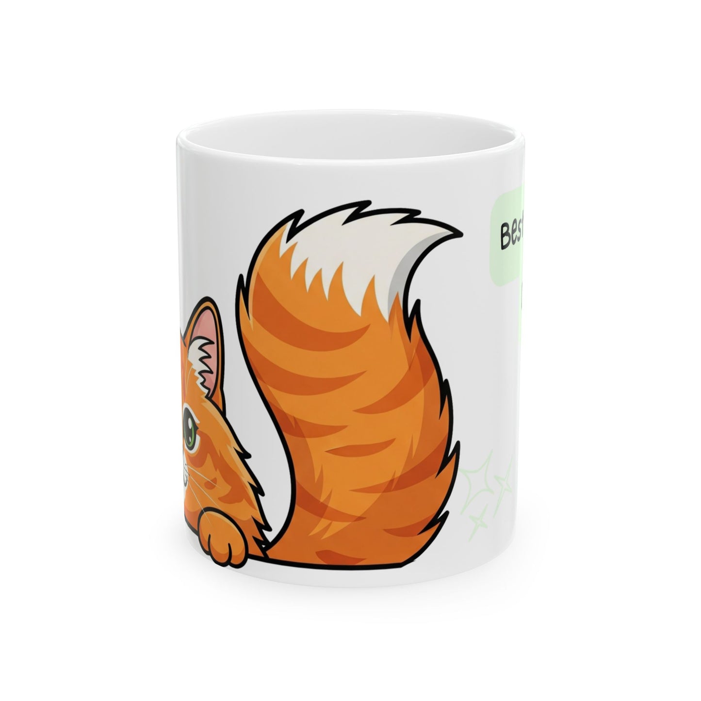 Cat Peek-a-Boo Mug | Best Cat Daddy Gift