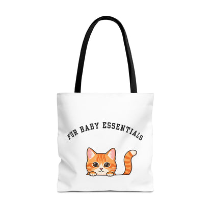 Short hair orange tabby cat FurBaby Tote Bag