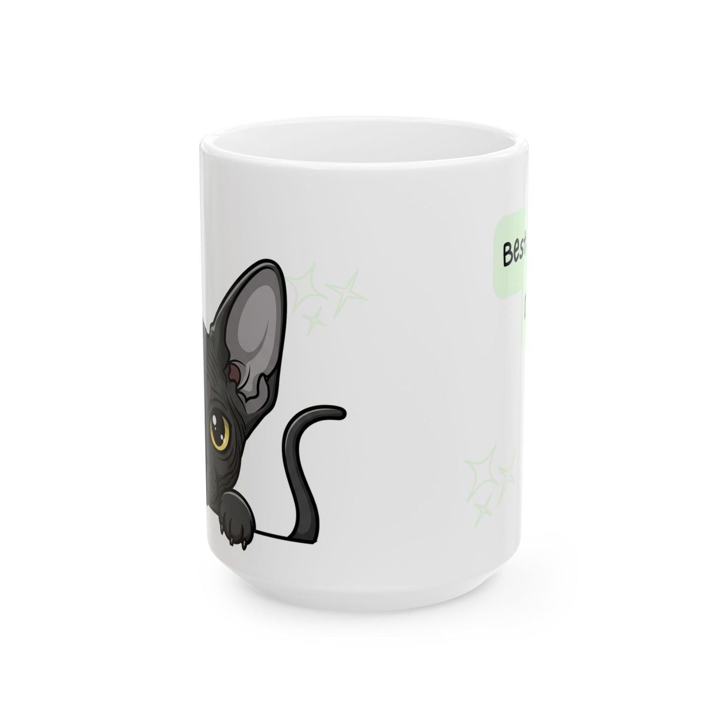 Sphynx Peek-a-Boo Mug | Best Sphynx Daddy Gift