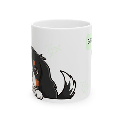 Cavalier King Charles Spaniel Peek-a-Boo Mug | Best Cavalier Mama Gift