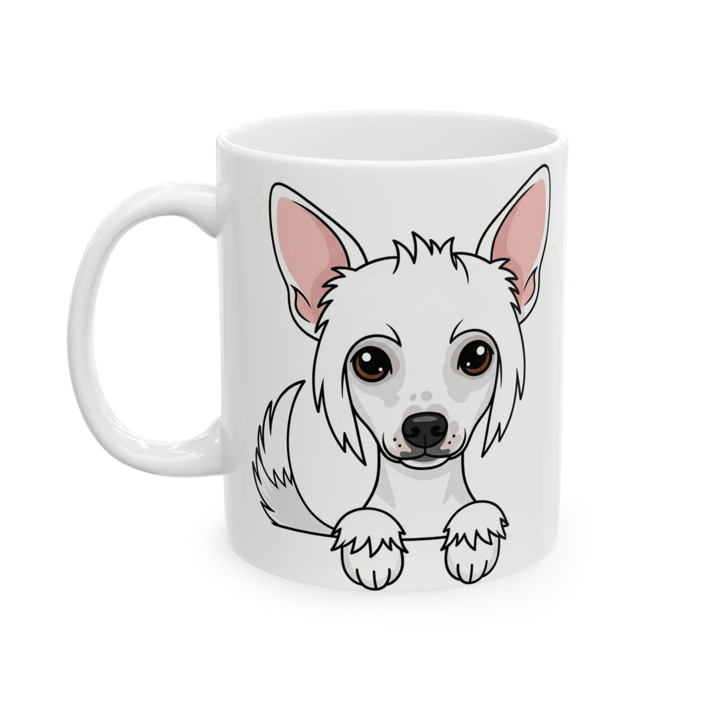 Chinese Crested Peek-a-Boo Mug | Best Chinese Crested Mama Gift