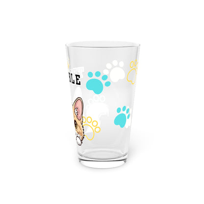 Selkirk Rex Tiny Trouble Pint Glass