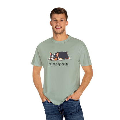 Corgi Not Today Bruh T-Shirt