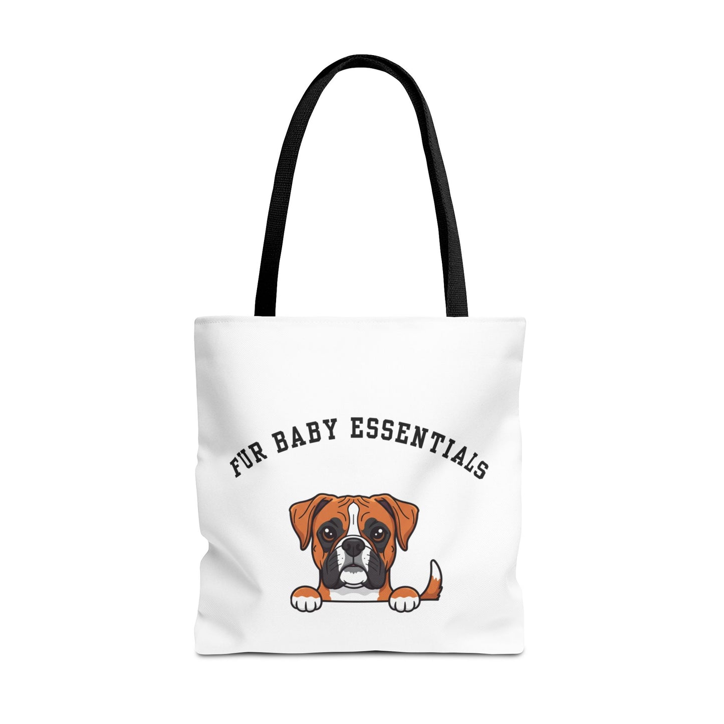 Boxer FurBaby Tote Bag